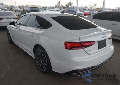 2023 Audi A5 Sportback Premium Plus из США, поврежденный, VIN WAUCBCF5XPA034217